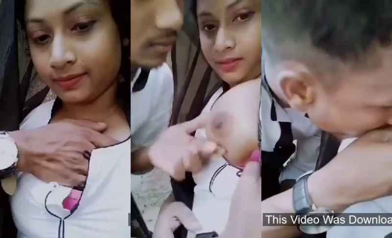 Bangladeshi viral MMS hot college girl boobs sucking by boyfriend