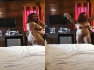 FSI Blog mms Big ass pregnant hot bhabhi dancing nude in front of husband boss