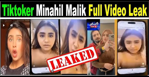 Latest Viral Video Cute Pakistani TikToker hot Minahil Malik Leaked sex MMS Full