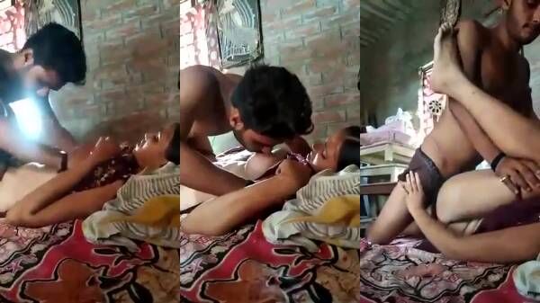 Indian viral scandal MMS Video 19 yo village girl seduced into giving blowjob and then fucked