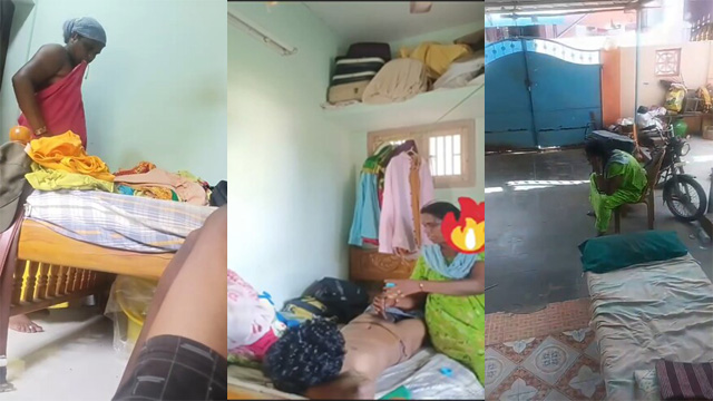 Fsiblog Mallu Porn MMS Son Force Tamil Aunty to Oil Massage his Dick Full Tamil Audio