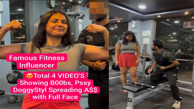 MasalaSeen Latest Trending Famous Hot Fitness Model Showing Boobs Pussy & Doggy Style Spreading her Ass Viral video