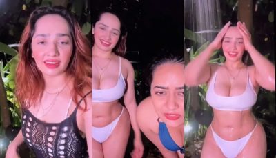 Exclusive Aditi Mistry mms Nude Live With Sister Outdoor Showers